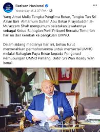 Oct 27, 2020 · , coupled with anwar's numbers power play and umno's general dissatisfaction at muhyiddin, was what sent the beleaguered prime minister scampering to the royal palace in search of a state of. Pn Days Are Truly Numbered Kataks Are Jumping Backwards To Umno Malaysia