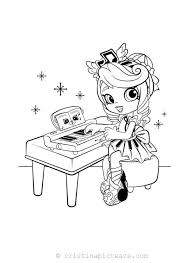Download this running horse printable to entertain your child. Shopkins Shoppies Coloring Pages Cristina Is Painting