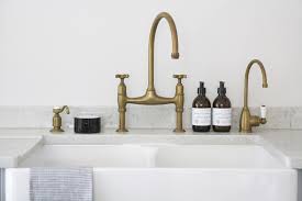 Exceptional aesthetic, form and function, all together. Perrin Rowe Aged Brass Taps Hot Tap Large Butler Sink Longford Kitchen Design Scullery Run Brass Kitchen Tap Brass Kitchen Faucet Kitchen Sink Taps