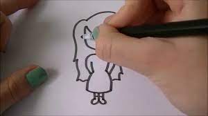Paarden na tekenen makkelijk : Cartoon Meisje Girl Leren Tekenen 35 Youtube