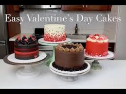 See more ideas about valentines, valentines day, online cake delivery. Easy Valentine S Day Cake Ideas Chelsweets Youtube