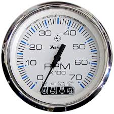 Faria Chesapeake White Ss 4 Products Gauges Gauges Size