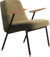 Fauteuil En Velours Kaki Metal 366 Concept The Cool Republic Chairs Loft Farmhouse Table Chairs Chair