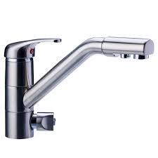 3 wege küchenarmatur trinkwasser wasserhahn küche einhebelmischer mischbatterie. 3 Wege Wasserhahn Jupiter Nickel Satiniert Neues Wasser