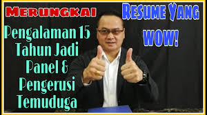 Tips Menjawab Temuduga Sila Perkenalkan Diri Anda Tell Me About Yourself Youtube