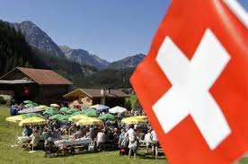 Le covid safe ticket une fête. Les Grisons En Suisse Lors De La Fete Nationale Le 1er Aout Herzlichen Dank