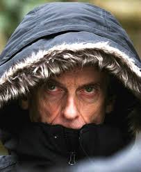 Looking a bit cross....or maybe just half-frozen.