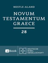 Der name erinnert nicht zufällig an das polizeiliche führungszeugnis : Read Novum Testamentum Graece Nestle Aland Online By Deutsche Bibelgesellschaft Books