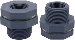 Attach a hose adapter to each of the front center hose outlets (not the outlet where you will attach the garden hose). Bulkhead Fitting For Rain Barrels Aquariums Water Tanks Cpvc Pipe Fittings China Plumbing Fitting Pvc Conduit Made In China Com