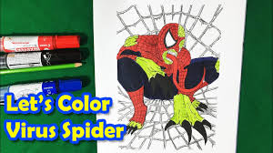 Push pack to pdf button and download pdf coloring book for free. Spider Man Become The Lizard Coloring Pages Sailany Coloring Kids Youtube