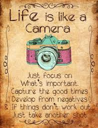 Svg / png / dxf / eps, compatible with cricut, silhouette and more, all designs come with a small business commercial license. Life Is Like A Camera The Daily Quotes