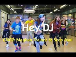I Love Zumba Hey Dj Cnco Meghan Trainor Sean Paul Zumba Videos Zumba Workout Zumba
