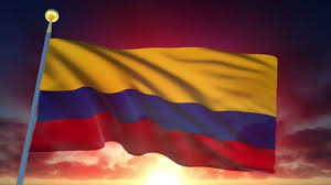 Colombia at flags of the world. Shutterstock