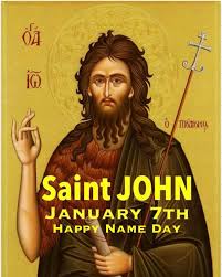 Victory Sweet Shop ???????????????? | Happy Name Day JOHN, Ioannis, Giannis, Yannis  & Ioanna. ???? Sunday, January 7th! Χρόνια Πολλά!!! Saint John, the holy  Forerunner and… | Instagram
