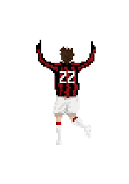 Ac Milan Kaka Pixel Player Art Print Football Poster Ricardo Kaka Poster Football Gifts Soccer Art Illustrated Print In 2020 Art Print Collection Pixel Art Art