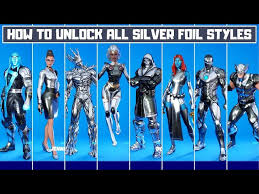 How to get tony stark skin fortnite. All Silver Foil Edit Styles In Fortnite How To Unlock Silver Foil Battle Pass Skins Season 4