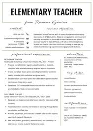 Elementary Teacher Cover Letter Example Writing Tips Resume Genius