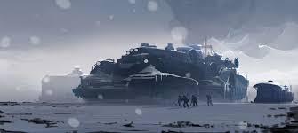 In the process of building new homes, you also need to overcome difficulties such as cooling, blizzard, food shortage, survivor riots and so on. Frostpunk Concept Art Game Art Video Game Art Art