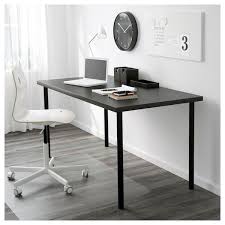 linnmon adils table black brown black ikea masa