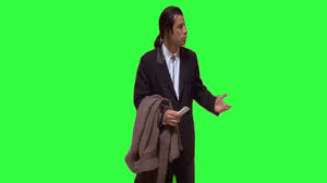 Confused John Travolta Meme Green Screen Download Link Youtube
