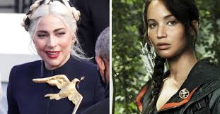 Lady gaga is truly the hunger games icon we all needed. Lady Gaga Hunger Games Inauguration