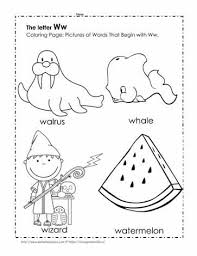 Find the letter w coloring … The Letter W Coloring Pictures Worksheets