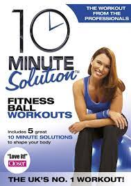 This video designed specifically for seniors will. 10 Minute Solution Fitness Ball Workouts Dvd Amazon De Dvd Blu Ray