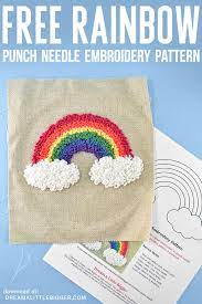 Choose from over a million free vectors, clipart graphics, vector art images, design templates, and illustrations created by artists worldwide! Rainbow Punch Needle Pattern Applique Tutorial Dream A Little Bigger