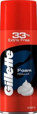 Buy GILLETTE REGULAR SHAVING FOAM BOTTLE OF 418 G Online & Get Upto 60% OFF  at PharmEasy