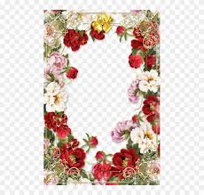 Check spelling or type a new query. Free Png Transparent Gold Png Frame With Flowers Background Beautiful Flower Borders Png Png Download 480x720 1636575 Pngfind