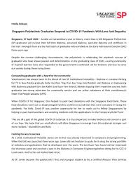 Maker inspired projects by singapore polytechnic students. Singapore Polytechnic Graduates Respond To Covid 19 Pandemic With Love And Empathy News Sp