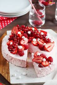 Nuage Glace Aux Fraises Regilait Recette Dessert Simple Alimentation Dessert Facile