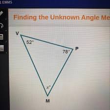 The diagram shows two parallel lines and a transversal. What Is The Measure Of M Brainly Com