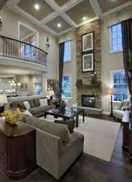 Going to put stone (stacked ledger apparance) tiles all the way up. 18 Best Two Story Fireplace Wall Ideas Great Rooms Family Room House Design