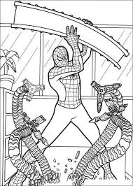 The amazing spiderman ready to shoot his webs coloring pages. Spiderman Coloring Pages Print Online 90 Images