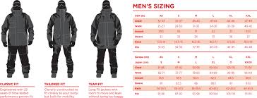 Mens And Womens Size Guides Bonfire Outerwear