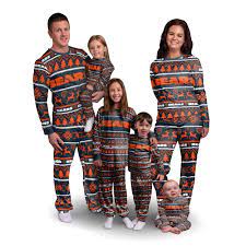 Super angebote für christmas family pajamas hier im preisvergleich. Chicago Bears Nfl Family Holiday Pajamas