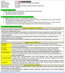 Rpp Pjok 1 Lembar Kelas 7 Smp K13 Semester 1 Dan 2 Revisi 2020 Info Pendidikan Terbaru