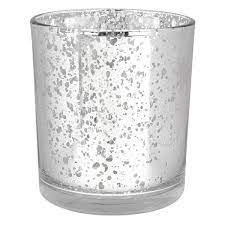 A half teaspoon of water in the holder will make it easy to remove any remaining wax once the candle has burned out and our mercury silver votive holders are one of the most popular items at candles 4 less. Mercury Glass Votive Candle Holder 3 H Speckled Silver