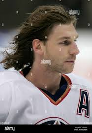 Edmonton Oilers left wing Ryan Smyth skates off the ice after warmups prior  to game against the Colorado Avalanche at the Pepsi Center in Denver March  26, 2006. The Oilers beat the