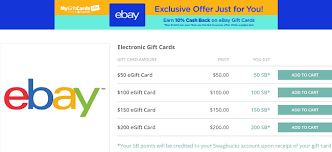 How to redeem your swagbucks. Swagbucks Ebay Gift Card Delivery Swagbucks Erfahrungen Stange Gjestegard
