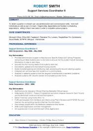 Check spelling or type a new query. Support Services Coordinator Resume Samples Qwikresume