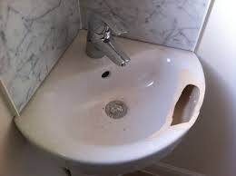 porcelain repairs, basins, toilets
