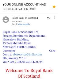 For the security of customers, any unauthorised attempt to access customer bank information will be monitored and may be subject to legal action. Big Scammers Of 2019 By Using The Name Of Royal Bank Of Scotland India Calling From Delhi Be Aware Particularly Tamil People S Rural Areas