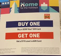 Need to check your gift card balance? Expired Lowe S Purchase 200 Visa Giftcard Get 15 Lowe S Giftcard Limit 2 Stack With 10 Chase Offer Doctor Of Credit