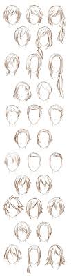 Some long male hairstyles can be drawn pretty much the same as female. 48 Ideas Hair Drawing Male Anime