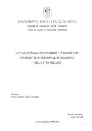 Per altri codici di errore sulla pagina attenzione: Tesi Comune Di Grosseto
