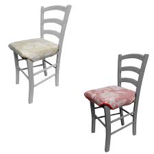 Esistono le classiche sedie di metallo che, al pari delle loro sorelle più squadrate, conferiscono un'atmosfera vintage alla cucina. 6 Cuscini Sedie Coprisedia Imbottiti Con Alette Orlando Fiore Ebay
