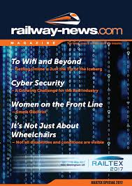 railway news magazine railtex special 2017 by railway news