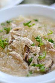 Chicken Sotanghon Soup Bean Thread Noodle Soup Salu Salo Recipes Recipe Chicken Sotanghon Soup Sotanghon Soup Recipes